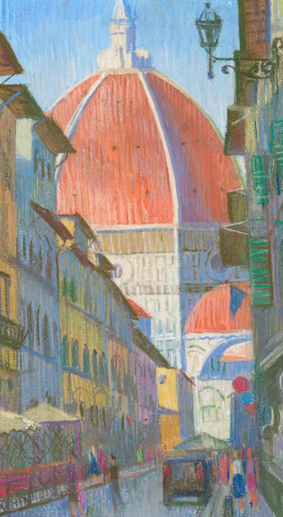 florence cathedral from the street