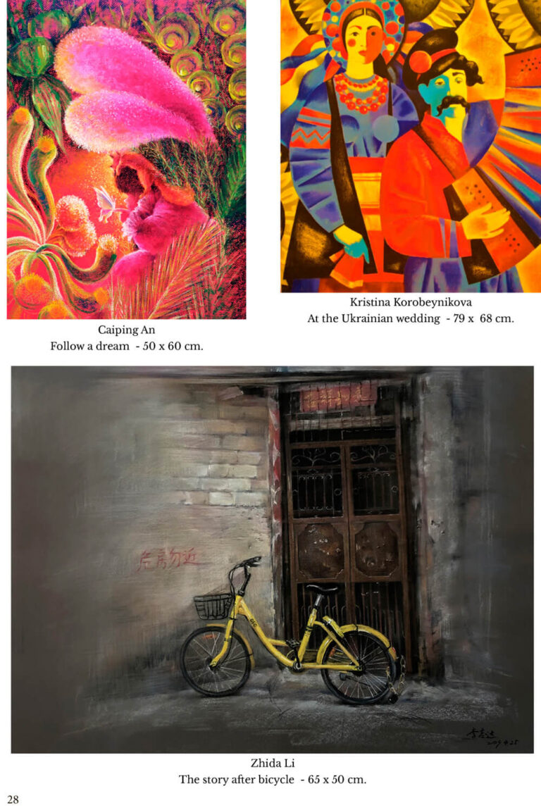 article referrinmg to Kristina Korò in the spanish magazine "artist of pastel"